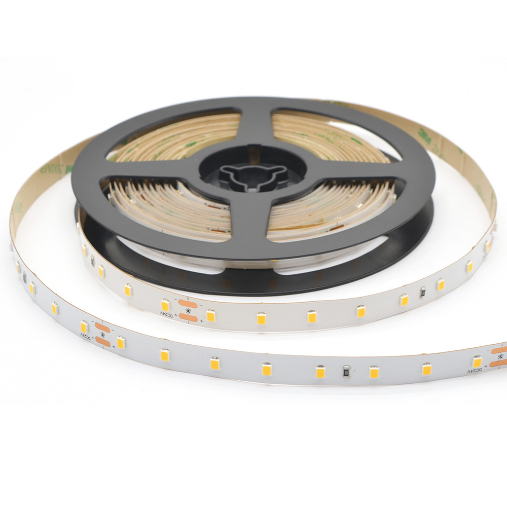 DC24V 2835SMD 80LEDs/M White LED Strip Light - High-Efficiency Constant Voltage Flexible LED Lights DC24V 2835SMD 80LEDs/M White LED Strip Light - High-Efficiency Constant Voltage Flexible LED Lights